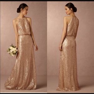BHLDN Sequined Alana Dress